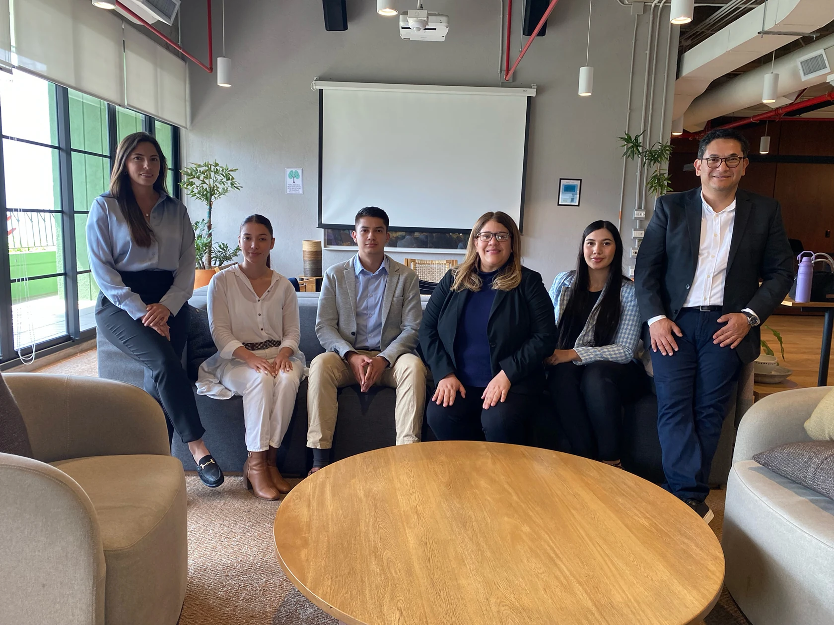 Leki Aviation colleagues together in the office