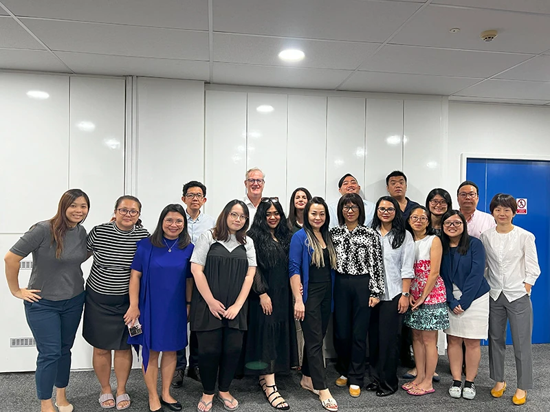 Leki Aviation team in Singapore